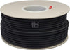 Ledning 2X0,75 70 Gr Textil Sort 10M