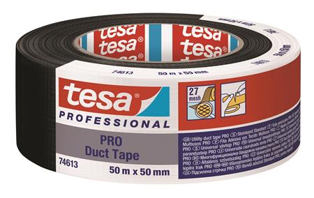 Lærredstape Pro Sort 74613 50Mx50Mm ⎮ 5439600022 ⎮ 986000021 ⎮ 5439600022 ⎮ 74613