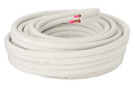 Dobbelt Kobberrør 1/4"-5/8" 20M M. Kappe ⎮ 5401008434 ⎮ 930012170 ⎮ 5401008434 ⎮ 121695