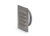 Metalrist 145X145Mm Med Studs Ø100 Grå