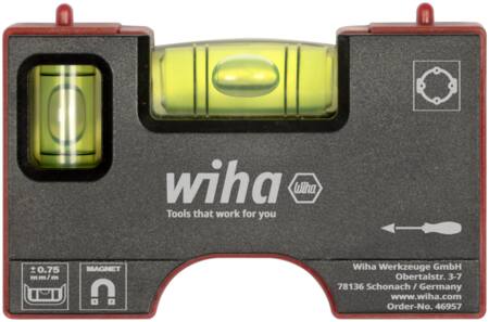 Wiha Mini Vaterpas 80Mm Magnet ⎮ 9300500491 ⎮ 992002191 ⎮ 9300500491 ⎮ 46957