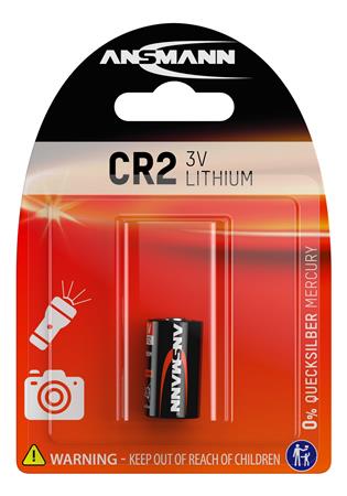 Batteri Lithium Cr2 3V - Billigelogvvs.dk - 