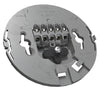 Lampeudtag Ø97 16A 5P Hvid
