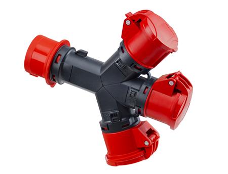 Krydsfordeler 3-Vejs 16A 5P 400V H6 Ip44 ⎮ 5439100055 ⎮ 5439100055 ⎮ 5439100055 ⎮ 1415