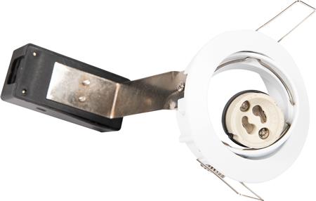 Zamax 35W Kipbar 230V Gu10 Hvid ⎮ 5442636354 ⎮ 5442636354 ⎮ 5442636354 ⎮ 5714941444001
