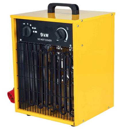 Varmeblæser 9Kw 400V 1,2M Kabel Cee-Stik ⎮ 5401045544 ⎮ 5401045544 ⎮ 5401045544 ⎮ 21522