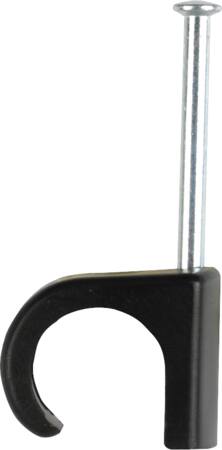Clips Rund 7-10 Sort Søm 25Mm ⎮ 7315882032043 ⎮ 900161132 ⎮ 9139122067 ⎮ 2032043