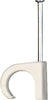 Clips Rund 10-14 Hvid Søm 30Mm