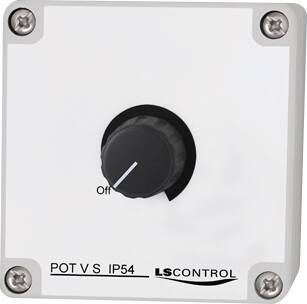 Potmeter Pot V S Ip54 / Es926 M/Afbryder ⎮ 5703471418309 ⎮ 900408371 ⎮ 9878005568 ⎮ 