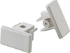 Square 1F 230V Endestykke Hvid