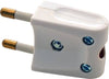 Stikprop Flad, E-Line+Hvid