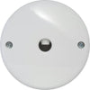 Udløbsroset 5 Polet T-Model Ø80 Hvid