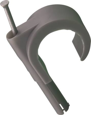 Plugclip 19-22Mm Grå Med Søm ⎮ 0839106557 ⎮ 950000012 ⎮ 0839106557 ⎮ PCN 19/22 GR