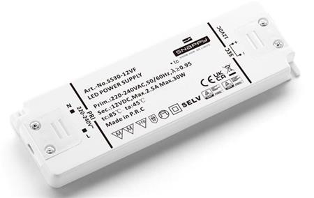 Snappy Led Driver 30W 12V Dc Out ⎮ 5705150900280 ⎮ 5401003312 ⎮ 5401003312 ⎮ 154