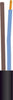 Ledning 2X0,75 H03Vv-F Sort Rg100
