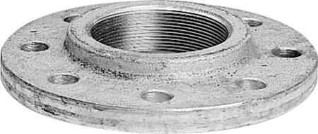 Flange Galv. M/Gevind 1 ⎮ 0200031112 ⎮ 000581408 ⎮ 0200031112 ⎮ 000581408