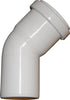 Htp Bøjn 45 Gr 32Mm M/1Mf Hvid