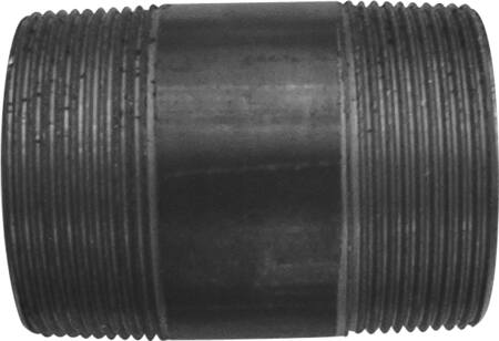 Nippelrør Sort 1X40 - Billigelogvvs.dk - Solar Plus