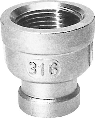 Formmuffe 2X1 1/4 Aisi 316 - Billigelogvvs.dk - 