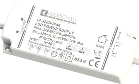 Id-Led Driver 320Ma 4,5-15W Dæmpbar ⎮ 5462520673 ⎮ 5462520673 ⎮ 5462520673 ⎮ 