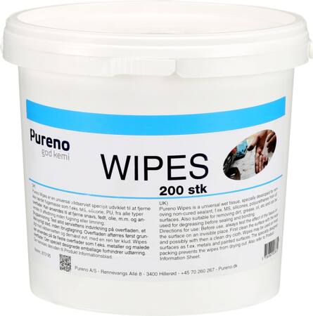 Renserserviet Wipes I Spand Med 200Stk ⎮ 0897204190 ⎮ 900028467 ⎮ 0897204190 ⎮ 870195
