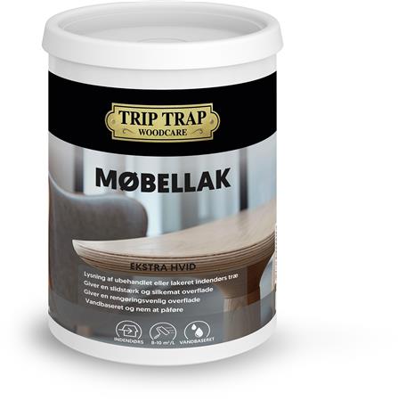 Møbellak 0,75L Ekstra Hvid ⎮ 5497118832 ⎮ 988000930 ⎮ 5497118832 ⎮ 