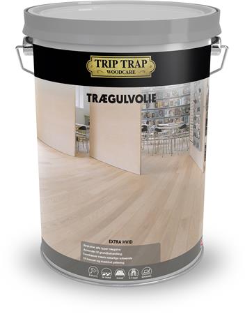 Trægulvolie 5L Ekstra Hvid ⎮ 5497118891 ⎮ 988000989 ⎮ 5497118891 ⎮ 