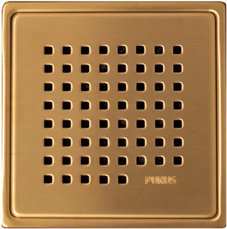 Rist & Ramme 154X154 Pvd Børstet Messing ⎮ 5401075989 ⎮ 153872845 ⎮ 5401075989 ⎮ 153872-845