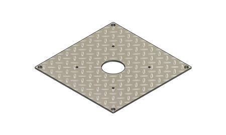 E-Foundation Adapterplade 450X450 K 110Ø ⎮ 5401046358 ⎮ 5401046358 ⎮ 5401046358 ⎮ 5711012382750