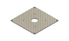 E-Foundation Adapterplade 450X450 K 110Ø