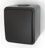Afbryder 1P Ip54 Sort