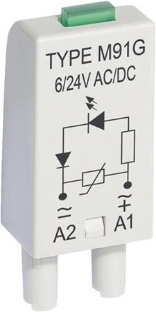 Led Modul 6..24Vac/Dc Grøn Lysdiode ⎮ 5422500345 ⎮ 5422500345 ⎮ 5422500345 ⎮ 854856