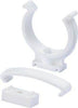 Hvid Pp Klemmerørbærer 32Mm