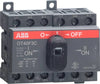Omskifter 1-0-2 40A 3Pol