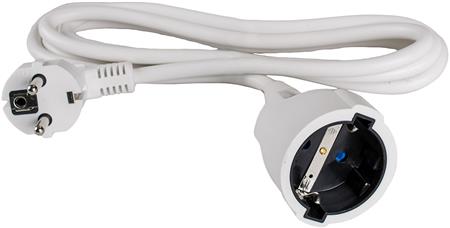 Kabelsæt Schuko 5M 3G1,5Mm² Hvid Hf ⎮ 8423220063952 ⎮ 0828101770 ⎮ 0828101770 ⎮ 1200527188