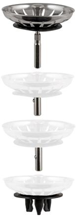 Multi Strainer Til Køkkenvask ⎮ 5401055432 ⎮ 686901504 ⎮ 5401055432 ⎮ 686901.504
