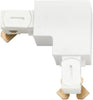Zip 230V Vinklet Stykke Hvid