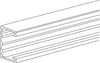 Kanalbund Hvid A 2,5M Tek U 123