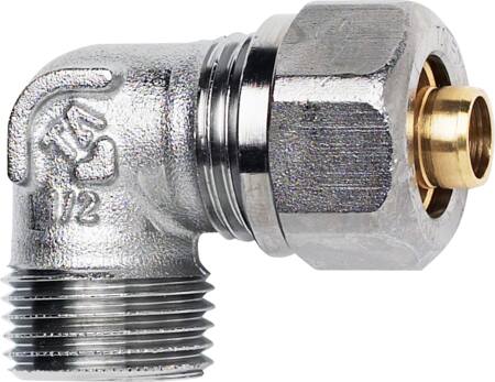 Pex Vinkel 12Mm X 1/2" Nippel ⎮ 0204020844 ⎮ 045121132 ⎮ 0204020844 ⎮ 53636312