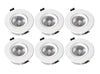 Downlight Eco 6,8W 575Lm 2700-3000K 6Stk