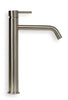 Håndvaskarmatur Børstet Nikkel Høj Model
