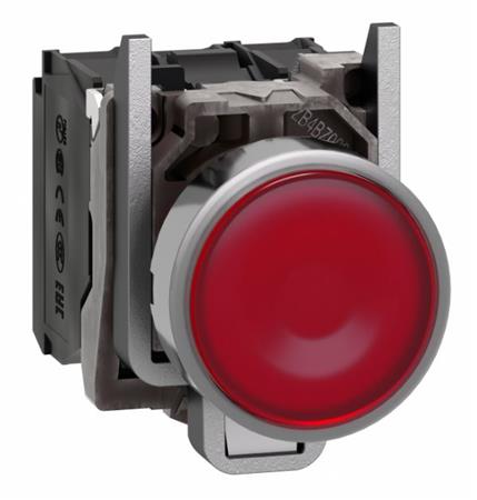 Lampetryk Rød Sl+Br   Xb4Bw34M5 ⎮ 3389110892147 ⎮ 7517800741 ⎮ 7517800741 ⎮ XB4BW34M5