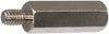 Afstandsstag M6X50Mm Elforzinket
