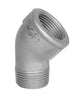 Vinkel Galv. Mf/Nip 45Gr 1 1/4