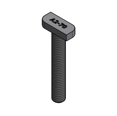 Ss Hammerhoved Bolt M8X50 Mm ⎮ 5478003806 ⎮ 5478003806 ⎮ 5478003806 ⎮ 
