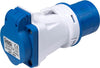 Adapter Cee 16A 3P Stikprop/Schuko-Udtag