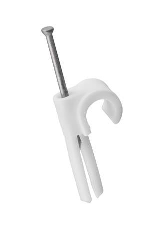 Plugclip 11-15Mm Hvid Med Søm ⎮ 0839106531 ⎮ 950000010 ⎮ 0839106531 ⎮ PCN 11/15 VIT