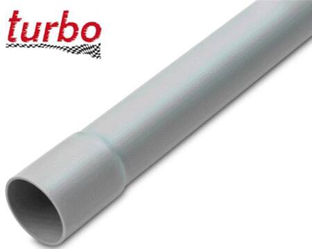 Plastrør 20Mm Grå Med Muffe Pvc - Billigelogvvs.dk - 