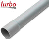 Plastrør 20Mm Grå Med Muffe Pvc