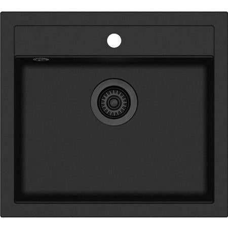 Flow Fl32 Køkkenvask Komposit Sort Bv ⎮ 5711402900182 ⎮ 930100119 ⎮ 0200205181 ⎮ SQQ100W+AQP-601